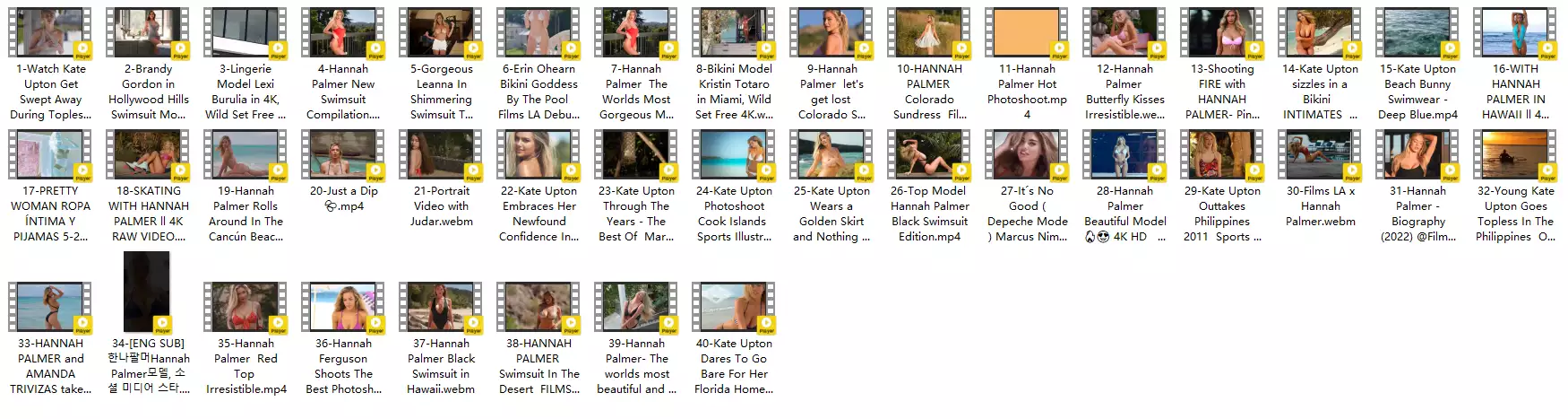 美国性感大妞 - 野性诱惑 - 4K高清合集[已更40V]