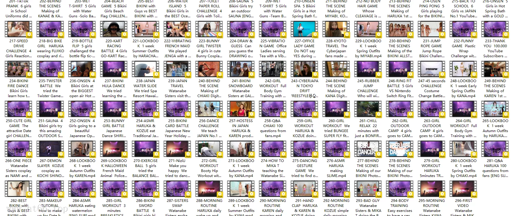 日本沙滩阳光美妞CYBERJAPAN DANCERS[已更296V]