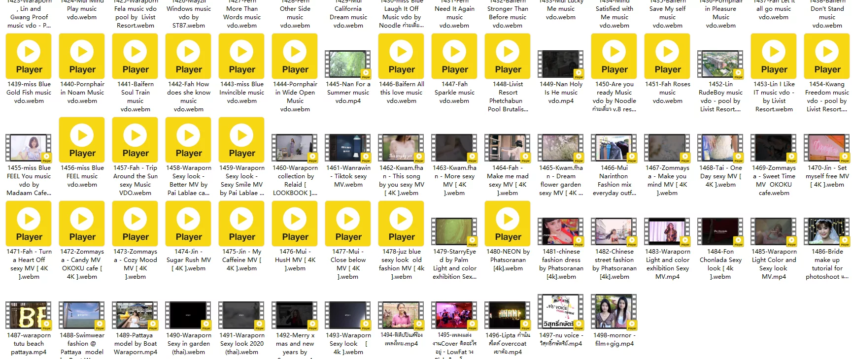 东南亚美女大放送White Pony TH[已更1498V]